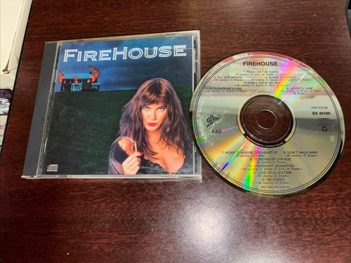 FIREHOUSE SELF TITLED 12 TRACK CD w/LOVE OF A LIFETIME-Hair Metal-1990-VG - Bild 1 von 3