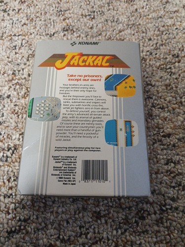 Chacal NES completo en caja con manual, limpio, probado,! ¡Con protector de caja!! - Imagen 6 de 13