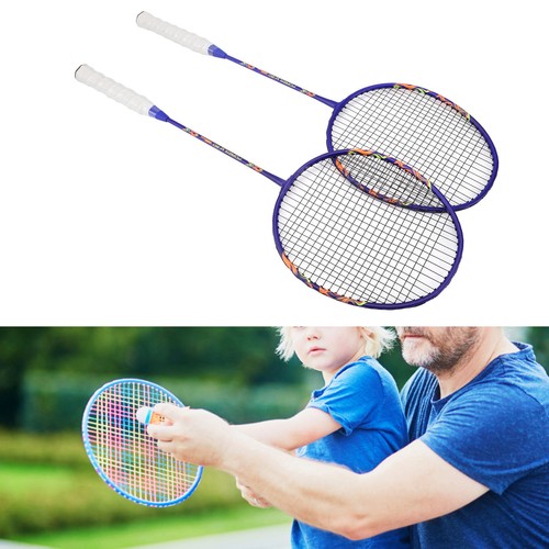 Badminton Schläger Badminton Schläger Set Eisen Legierung Robust Mit 3 Nylon - Bild 15 von 24