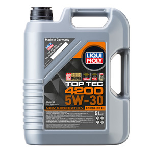 Liqui Moly Top Tec 4200 5w30 Long Life III Engine Oil C3 SN Ll-04 1 Liter 8973