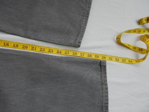 Levi 501 Jeans Regular Straight Grey Waist 44 Leg 30 W44 L30 Button Fly (Q6819) - Picture 9 of 11