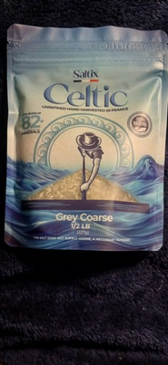 #ad Celtic Sea Salt OJ Y82G 36II Light Grey 5 lbs Resealable Bag $22.00