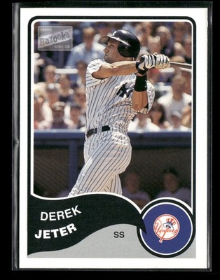 2003 Bazooka #252 Derek Jeter New York Yankees