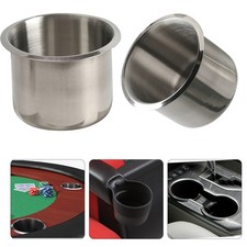 Universal Stainless Steel Cup Drink Holders-for Car Truck Marine Boat Camper Rv