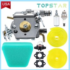 Carburetor Carb Kit For Poulan 2450 2550 2250 2350 2375 222 262 Gas Chainsaw NEW