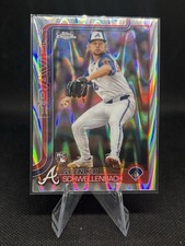 Spencer Schwellenbach 2025 Topps Chrome #203 Raywave Rookie