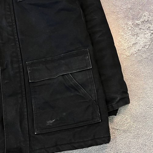 Vintage Carhartt Siberian Parka 3M Thinsulate Black Faded Jacke Herren Größe XS - Bild 19 von 24