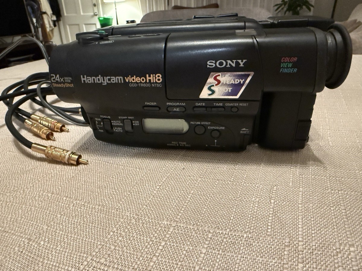 Sony CCD-TR600 Camcorder - Black for sale online | eBay