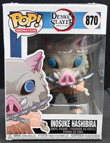 Funko Pop Demon Slayer Inosuke Hashibira #870 Vinyl Figure Animation