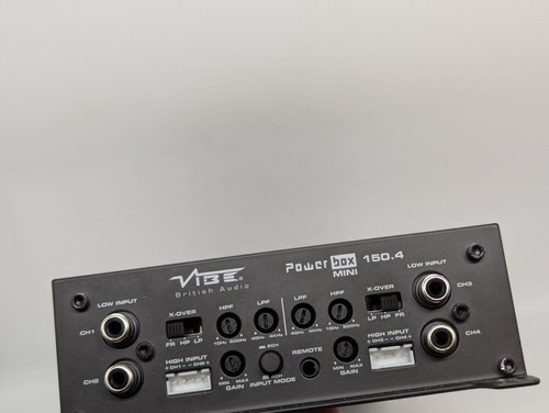 Vibe Audio POWERBOX150.4M-V0 Powerbox Mini 4-channel Class D amplifier car amp - Picture 11 of 17