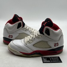 Size 9.5 - Air Jordan 5 Retro 2013 Fire Red (136027-120)