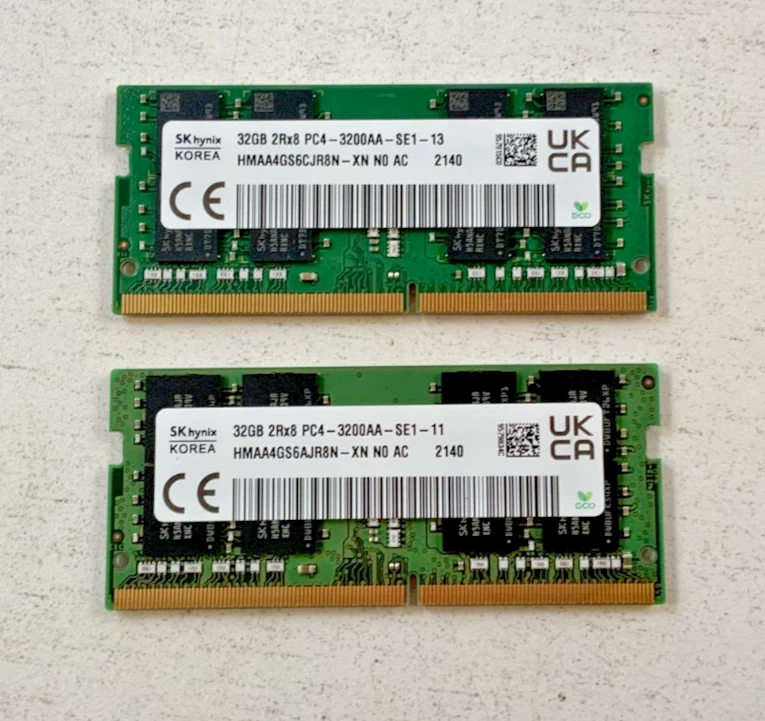 SO-DIMM DDR4 SDRAM 64 GB Total Capacity Memory (RAM) for sale | eBay
