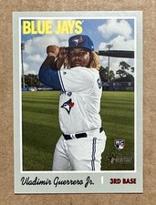 2019 Topps Heritage High Number Vladimir Guerrero Jr. RC #504