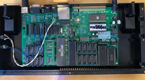 Sinclair ZX Spectrum+ With Just Speccy 128k Clone Board, PSU and RGB Cable
