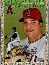 2023 Topps Chrome Platinum #124 Bartolo Colon Rose Gold Refractors #/75