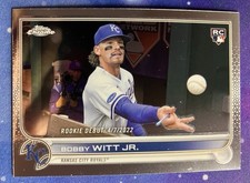 2022 Topps Chrome Baseball Royals Bobby Witt Jr. RC Rookie #USC176