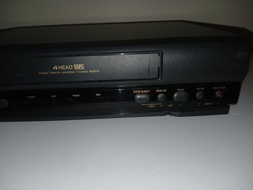 Quasar VHQ740 VHS Video Cassette Recorder (VCR). Ohne Fernbedienung. Getestet & funktionsfähig - Bild 3 von 4