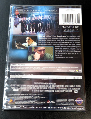 High Crimes (DVD, 2002, Widescreen Edition) NEW - Foto 2 di 2