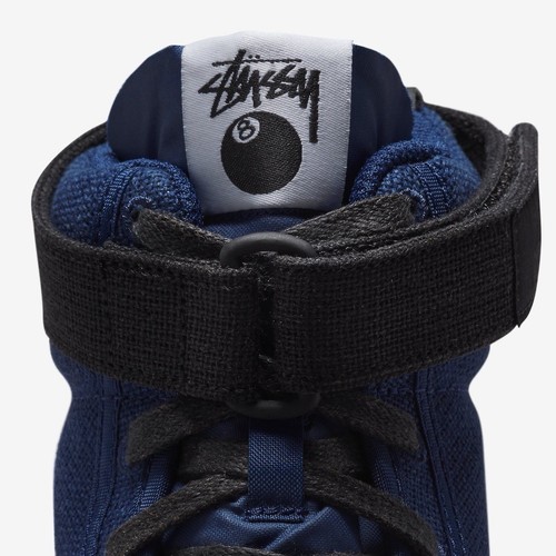Nike x Stussy Vandal High SP Men’s Trainers Uk Size 9.5 EUR 44.5 DX5425 400 New - Picture 4 of 10