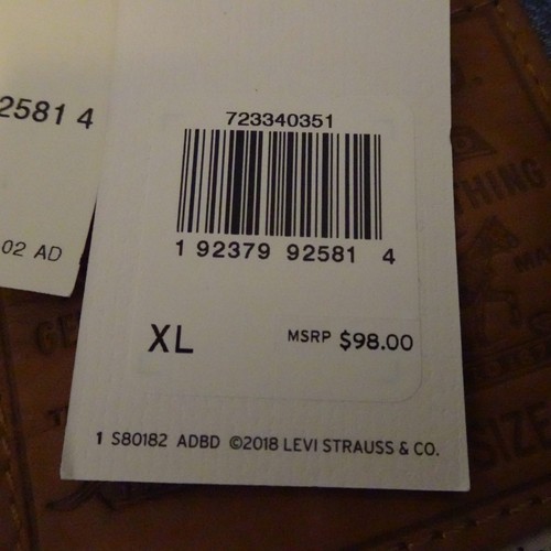 Levi's Premium Series Jeansjacke Trucker Big E Gr. XL blau - Bild 7 von 9