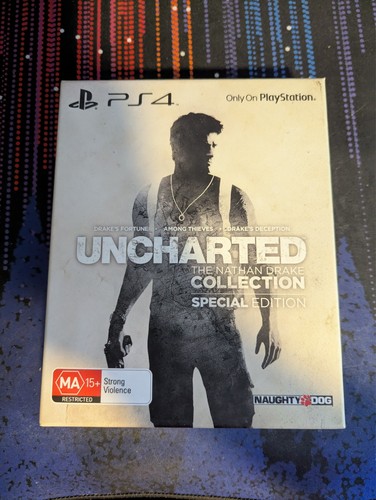 Uncharted the Nathan Drake Collection: Special Edition - PS4 Complete - Picture 1 of 3
