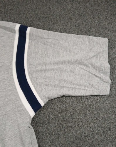 Camiseta vintage Y2K Penn State Nittany Lions bordada para hombre talla grande gris - Imagen 5 de 8