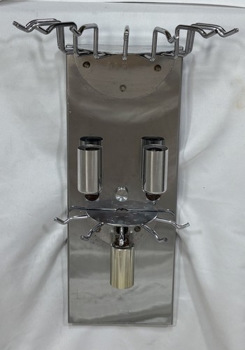Vintage Murano Triedri Crystal Glass Chandelier Wall Sconce Venini Camer Tiered - Picture 11 of 19