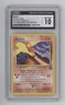 Moltres Pokemon The Power of One Black Star Promo Error Illustrator #21 CGC 10