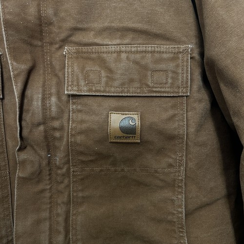 Carhartt Quilt-Lined Artic Jacket “Brown” C26 BRN Men’s 2XL Worn - Picture 5 of 8