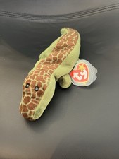 BNWT Retired Ty Beanie Baby Plush Ally the Alligator New Tagged Immaculate PVC