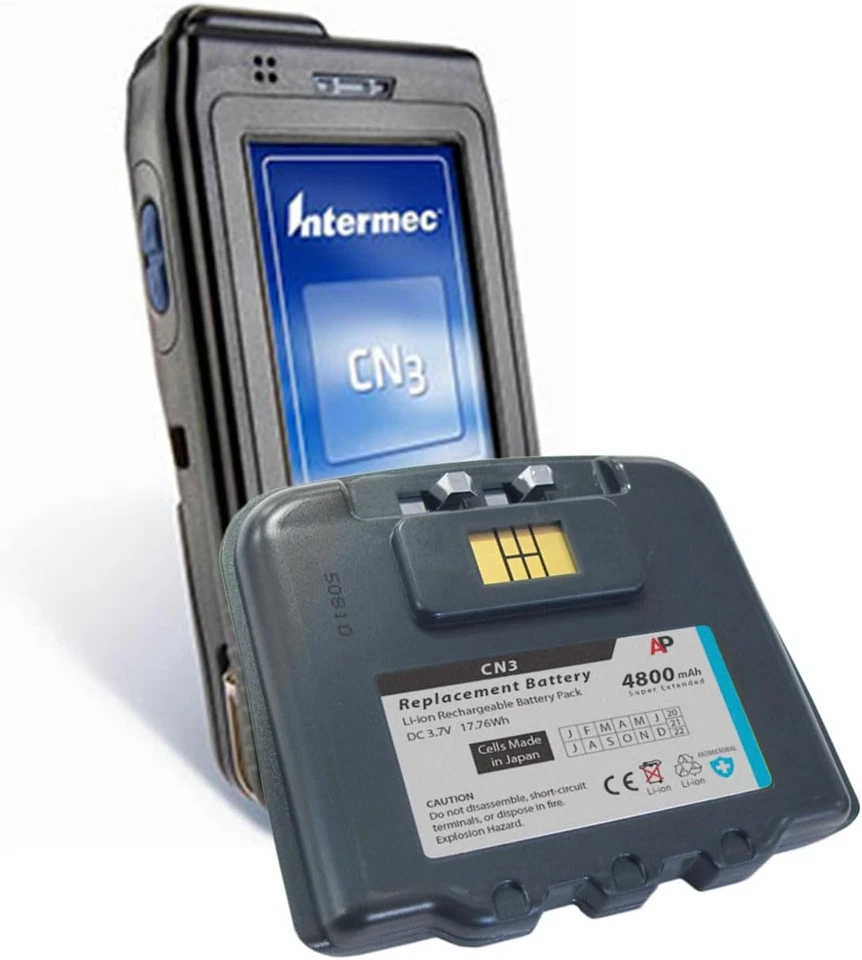 Replacement Battery for Intermec/Norand CN3 & CN4 Scanners: 4800 Mah Super Exten - Image 2 of 4