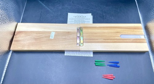 Tabla de cuna de viaje plegable de madera de 3 pistas codificada por colores con 6 clavijas de plástico - Imagen 8 de 8