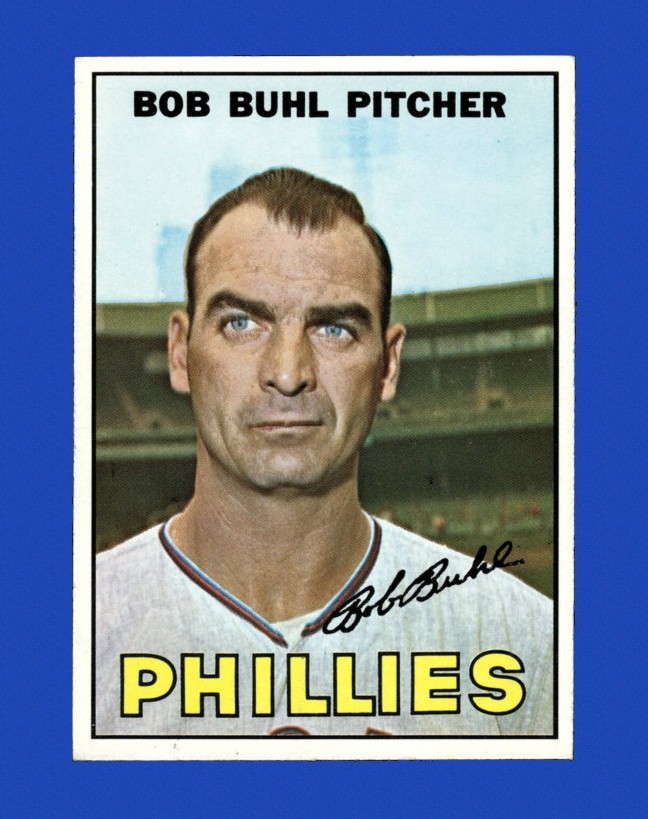 1967 Topps Set-Break # 68 Bob Buhl EX-EXMINT *GMCARDS*