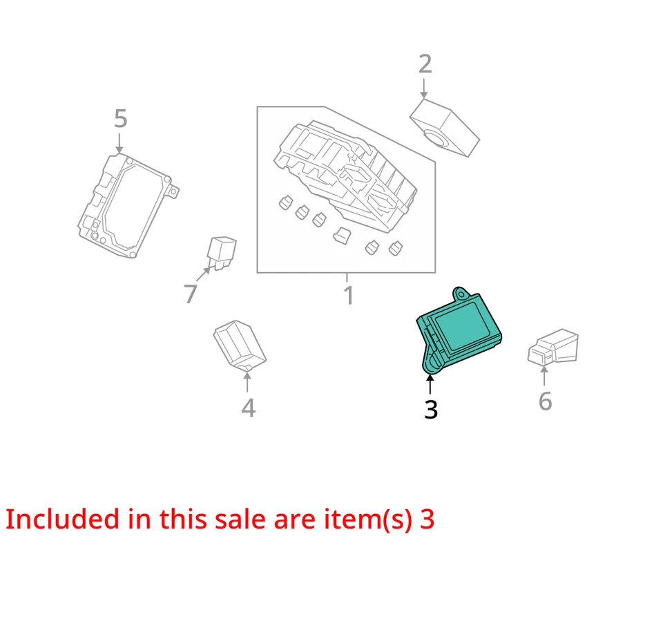 Chassis ECM Communication Bluetooth Left Dash Fits 07-09 RDX 578750 39770STKA01 Foto 3 de 4