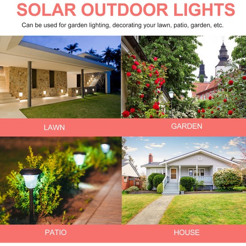 LED Snowman Light Landscape Lighting Solar Garden Lights for outside - Picture 4 of 12