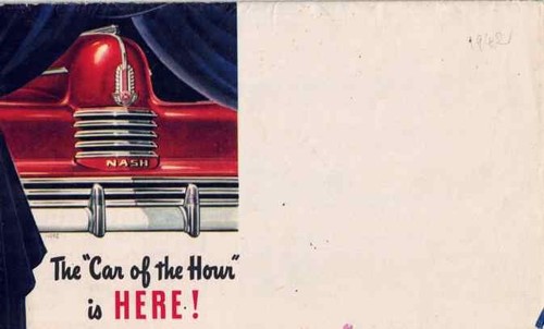 Catalogue brochure  1942 Nash 600 / Ambassador USA - Imagen 1 de 2