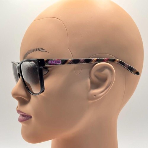 NEU Damen Y2K Polo Ralph Lauren eckige Sonnenbrille RA5141 Schildpatt & kariert 57/15 - Bild 4 von 11