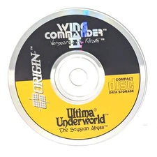 Ultima Underworld/Wing Commander II (PC, 1992) *DISC ONLY* NO CASE NO TRACKING