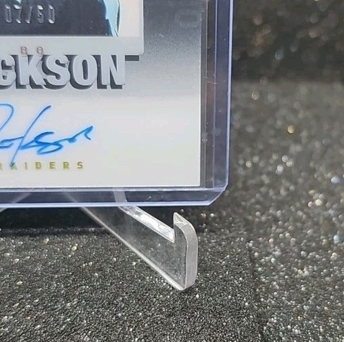 2021 Panini Pinnacle Bo Jackson Inscriptions Autograph #'D/50 - Picture 7 of 8