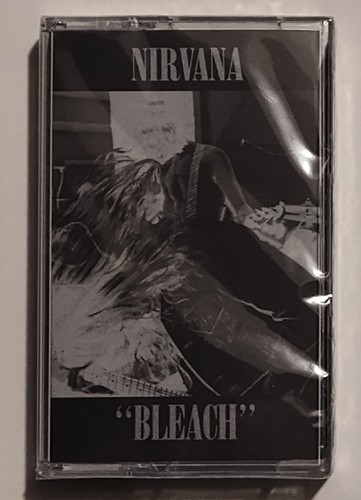 NIRVANA Bleach CASSETTE Debut Album BRAND NEW Sub-Pop Records Factory Sealed New