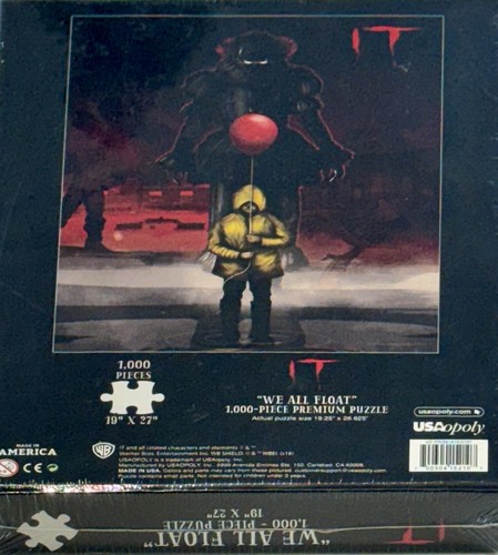 It Pennywise "We All Float" Exclusive 1000 Piece Premium Puzzle SEALED - Picture 3 of 9