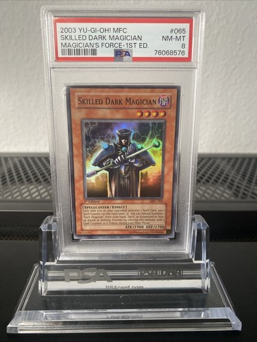 YuGiOh PSA Skilled Dark Magician Magician’s Force | 1. Edition Vintage | MFC 1st - Bild 2 von 7