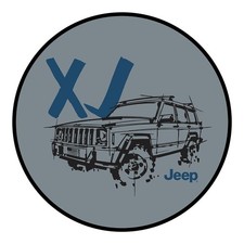 Sticker - Jeep Xj - Round Sticker - Jeep Xj - Round