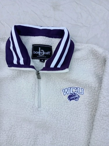 Boxercraft WCU 1/2 Zip Sherpa Pullover womens S Catamounts Western Carolina - Picture 9 of 9
