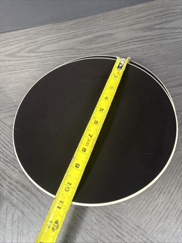 SASAKI Colorstone Dinner Plate Matte Black Set Of 2 Vignelli 1986 Japan VTG - Picture 6 of 7