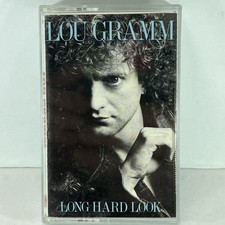 Long Hard Look by Lou Gramm Cassette 10 Tracks  Oct-1989 Atlantic Excellent Cond