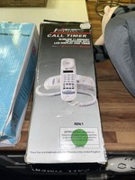 Binatone White Slimline 11 Touch Tone Corded Telephone 00/0133