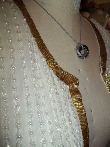 Collana Brighton cerchi eterni strass intrecciati tono argento - Foto 7 di 8