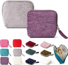Travel Jewelry Case, Portable Jewelry Organizer Pouch with Zipper Tassel