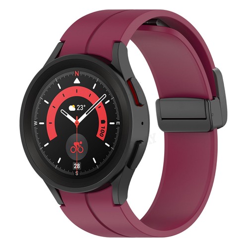 Correa de silicona para reloj de pulsera Samsung Galaxy Watch 7 6 5 4 40/44 mm clásico - Imagen 30 de 98